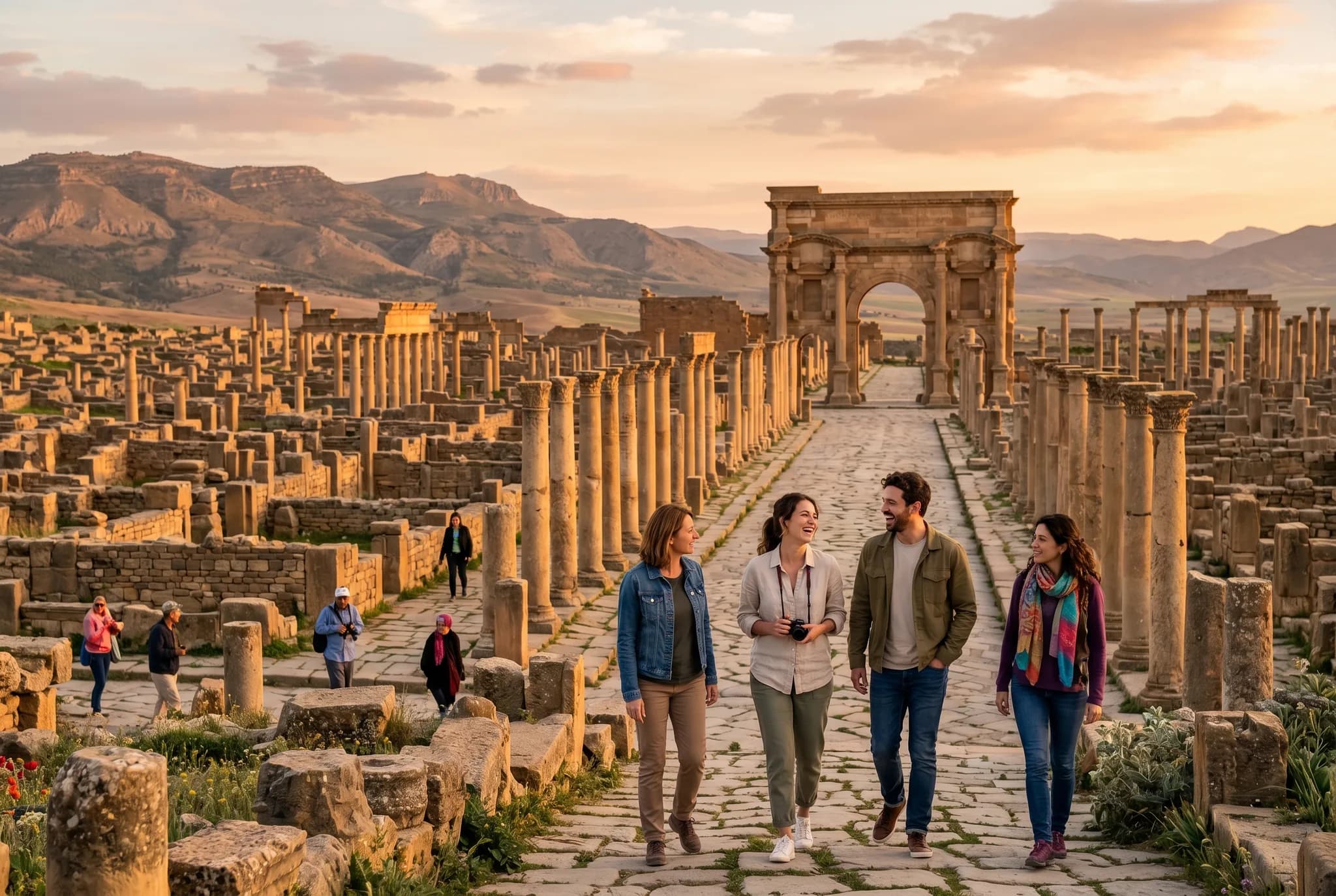 Timgad — Pompéi d'Afrique