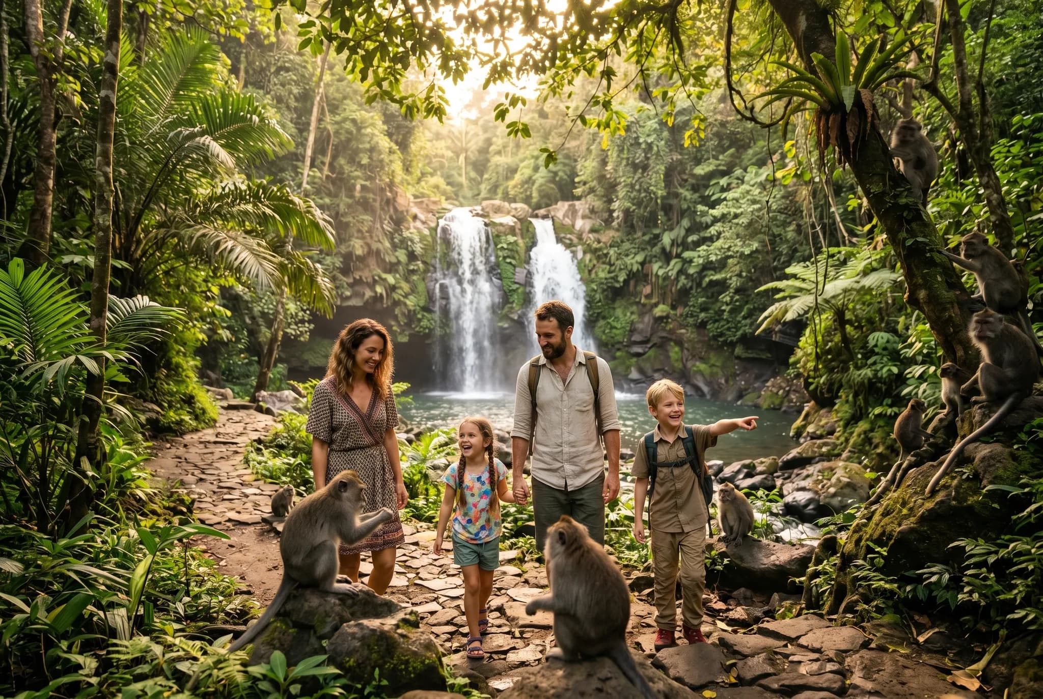 Tetebatu Forêt des Singes