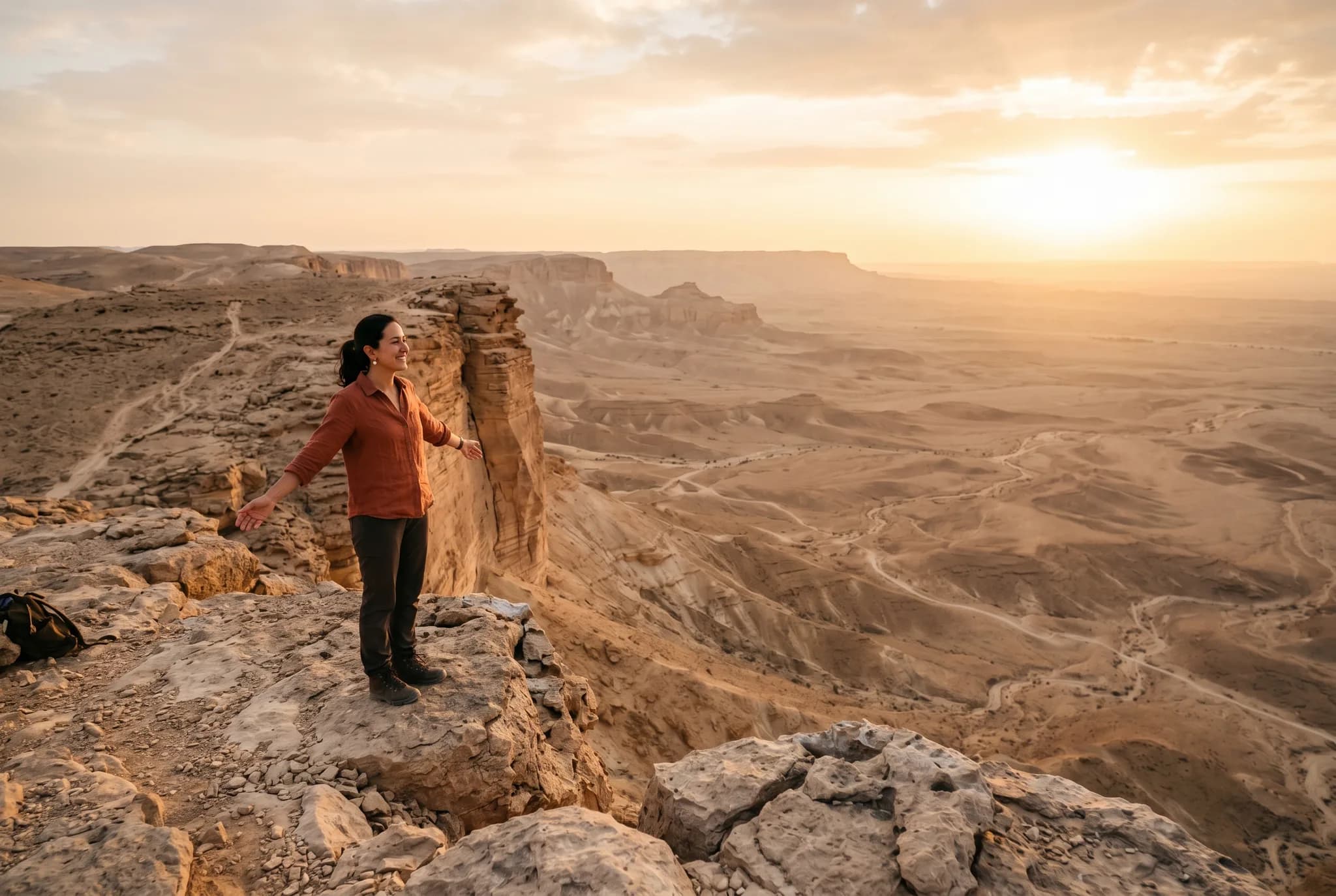 Edge of the World — Tuwaiq cliffs