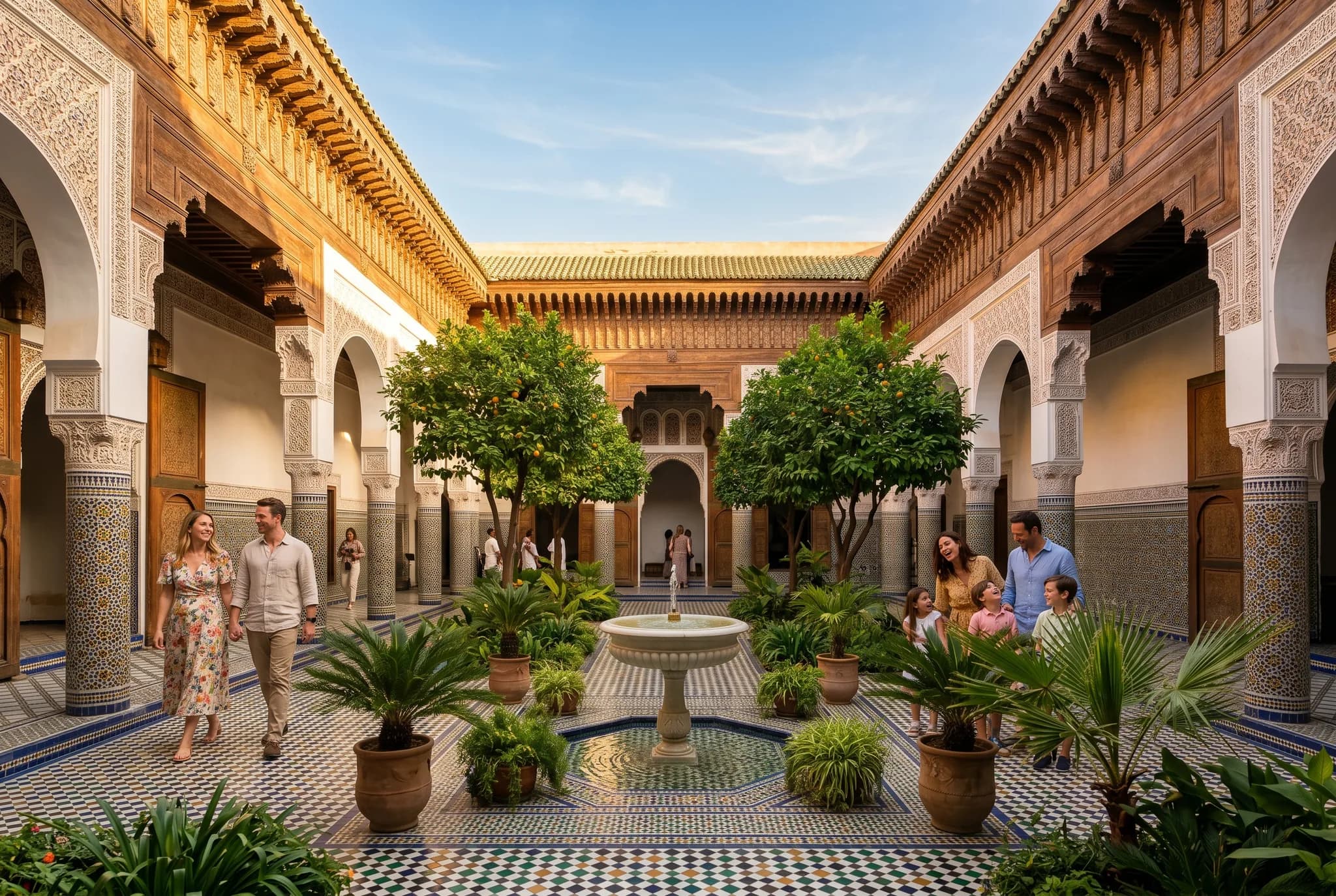Palais Bahia + Saadiens + Medersa Ben Youssef