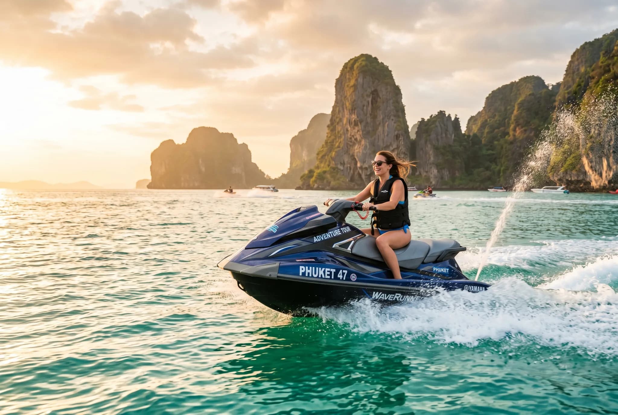 Jet Ski 9 îles — Yamaha 1100cc