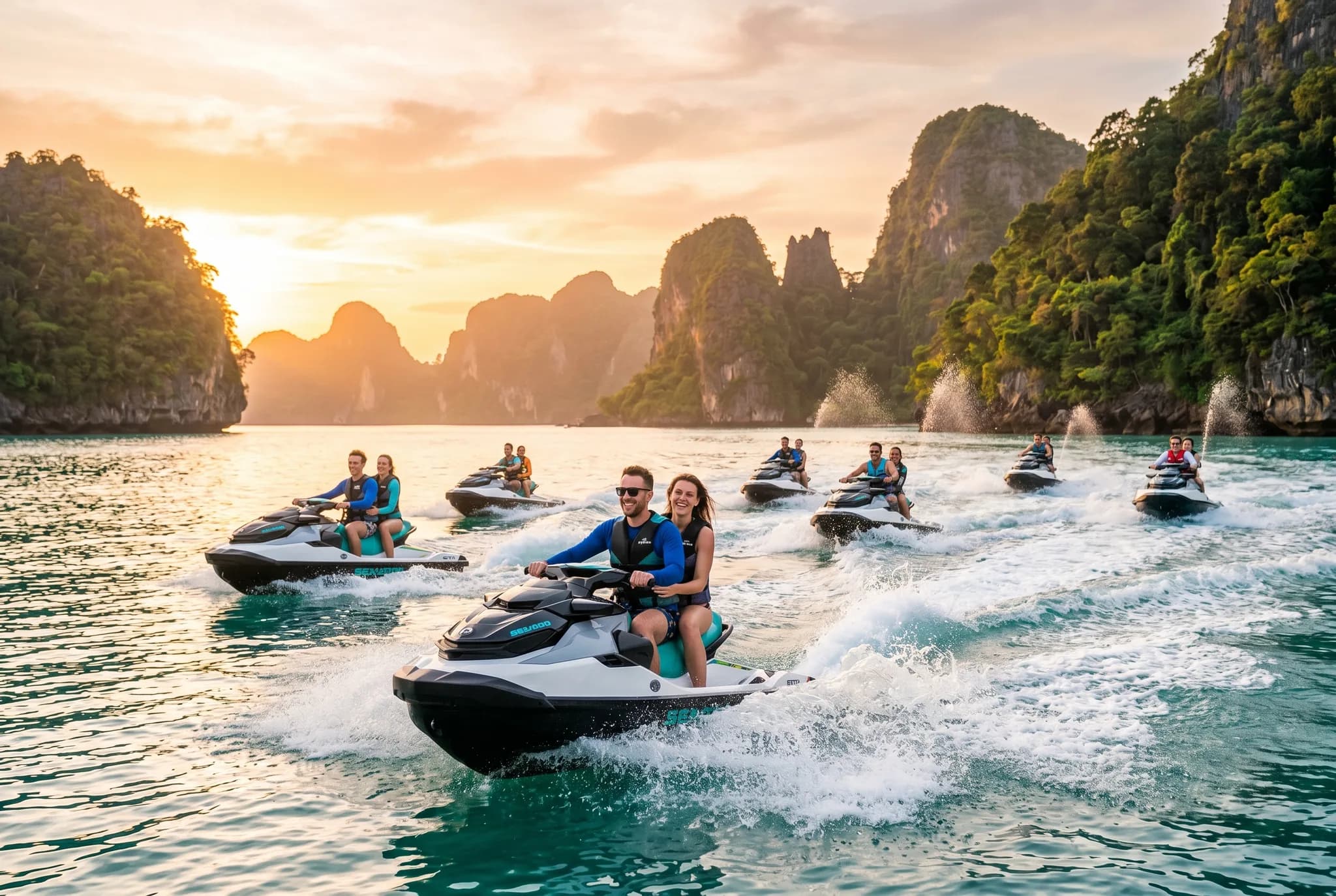 Jet Ski 9 îles — Seadoo GTX music