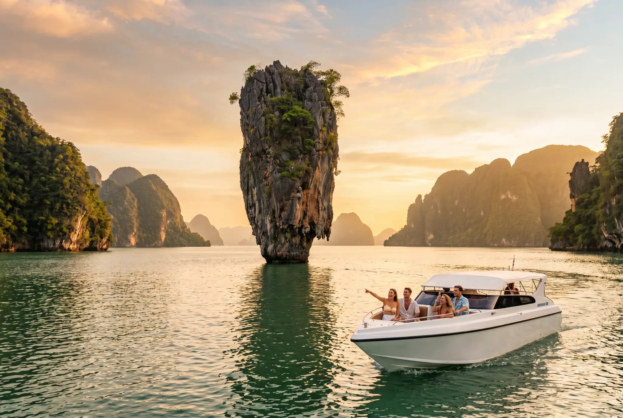 James Bond Island speedboat