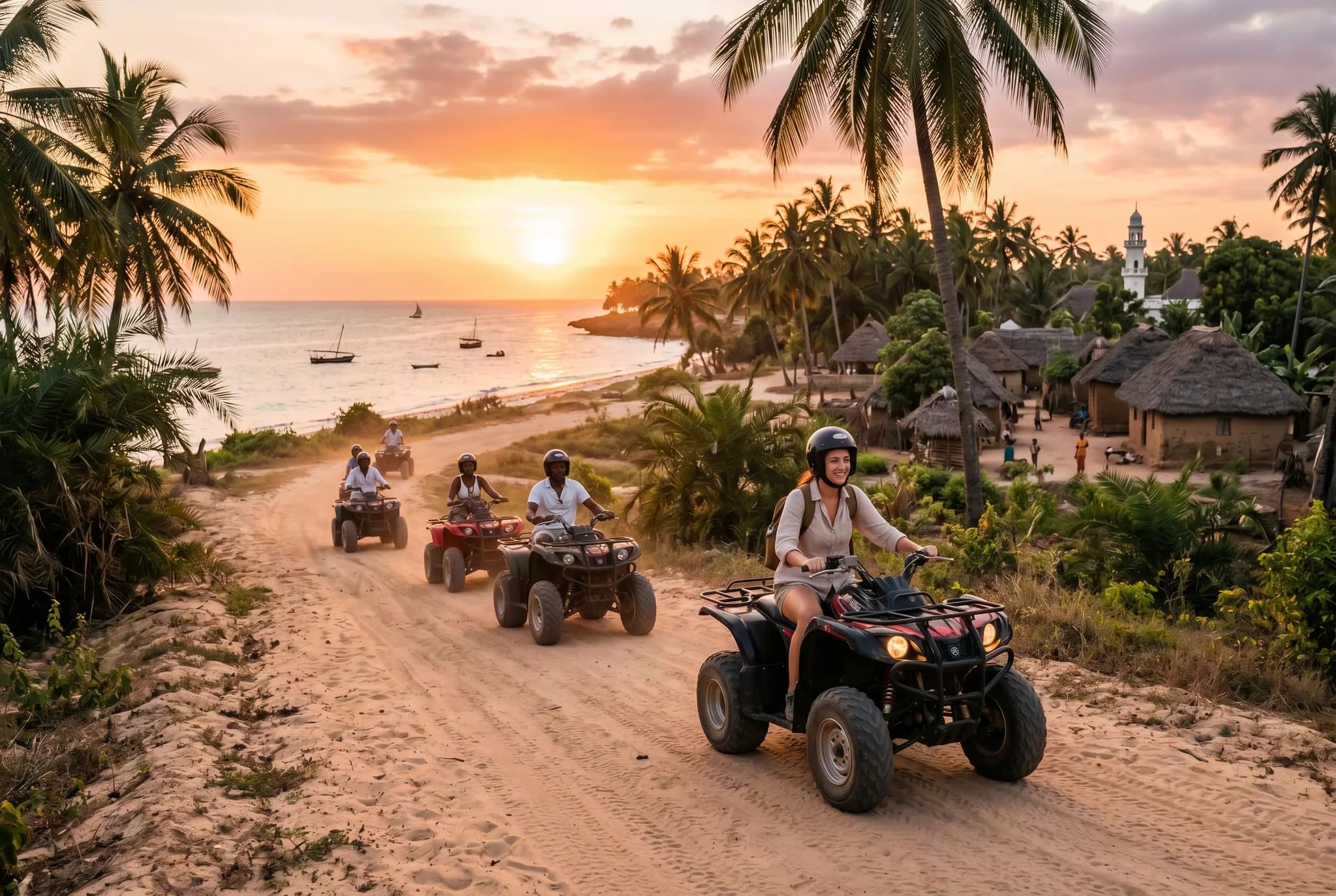 Quad Zanzibar (sunset option)